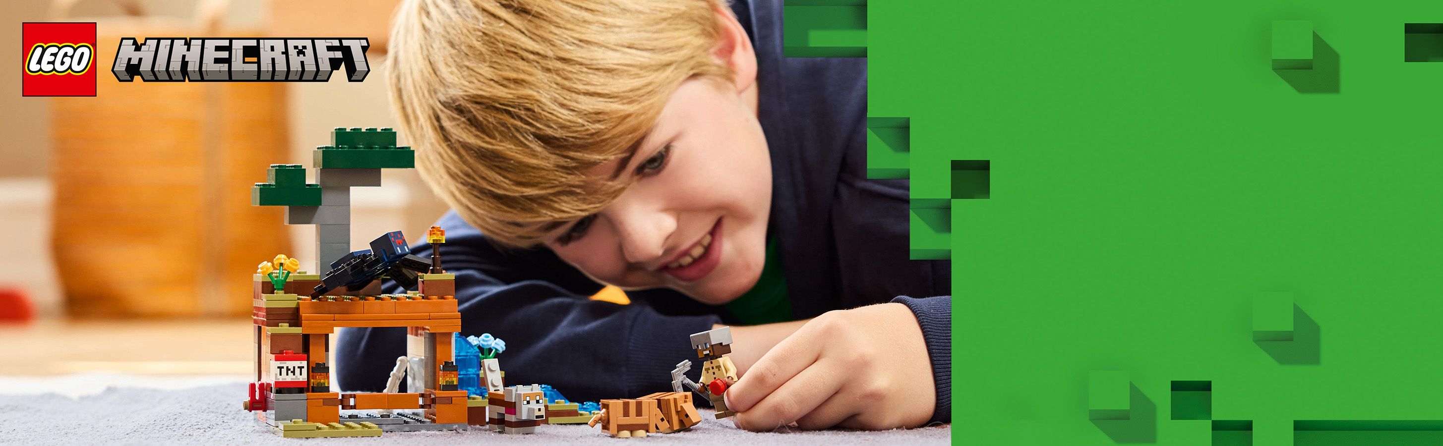 Dobrodružstvá v&nbsp;bani s&nbsp;pásovcami Minecraft®